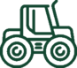 Tractor Green Icon 2 Tractor Green Icon 2